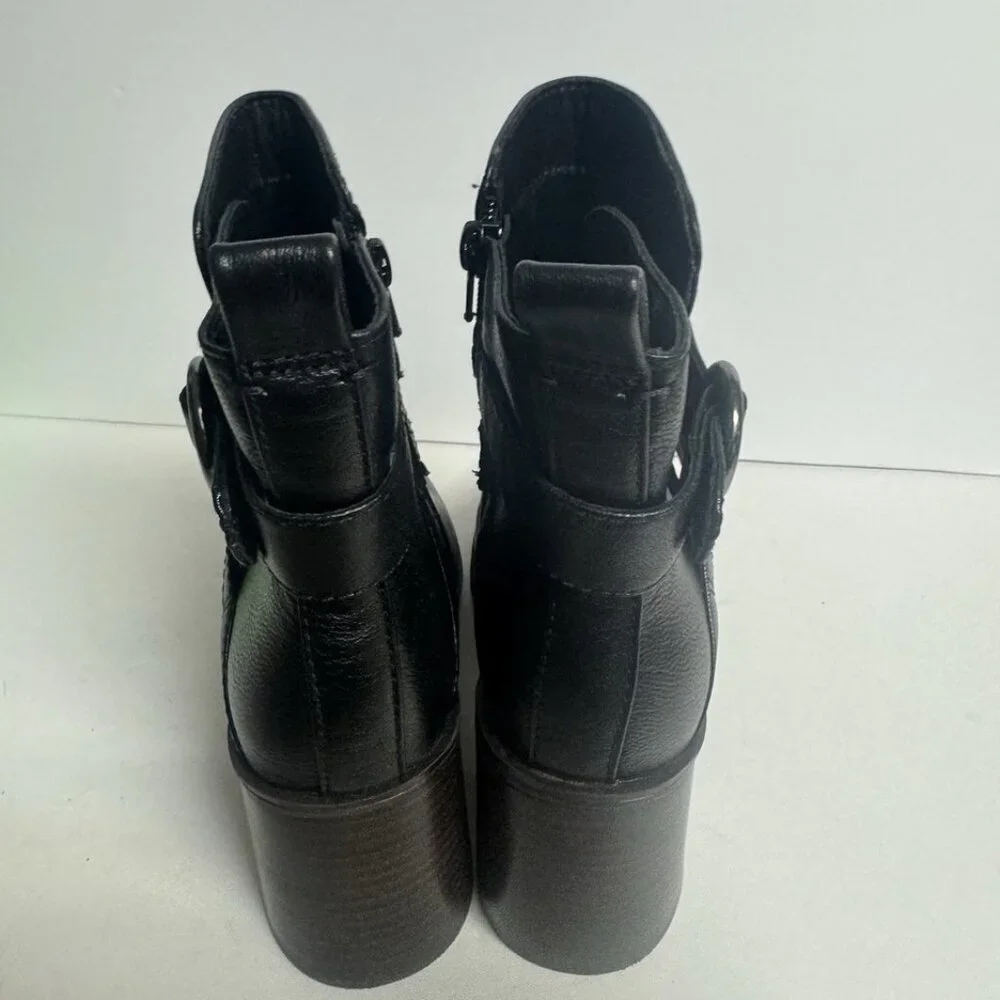 Crown Vintage Womens Courla Boot Black Size 9.5 M